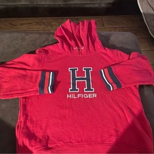 Red Tommy Hilfiger Sport “H” Sweatshirt